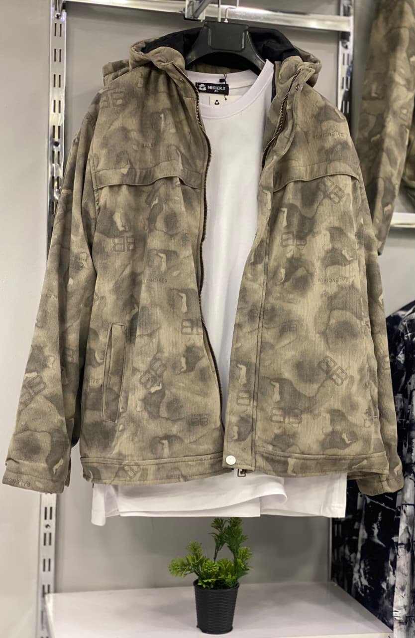 Balenciaga velvet jacket