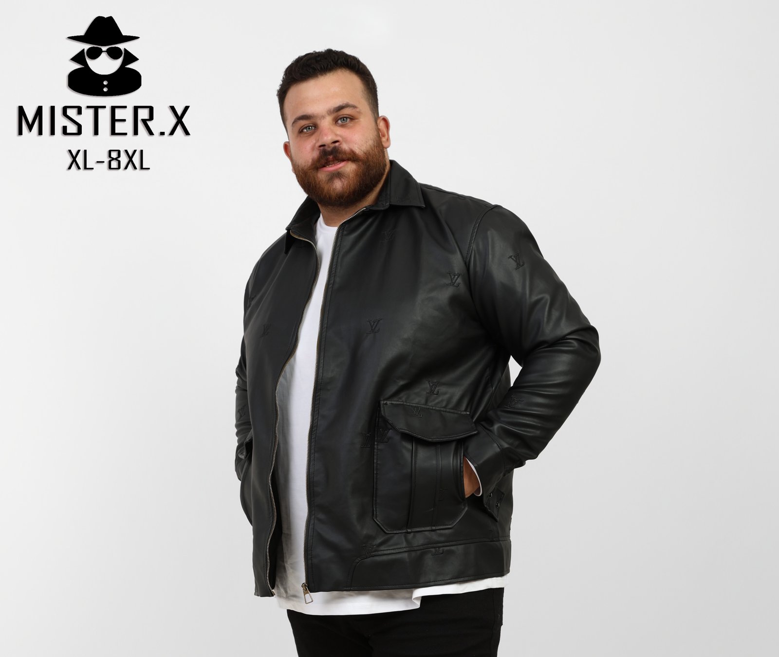 LV leather jacket