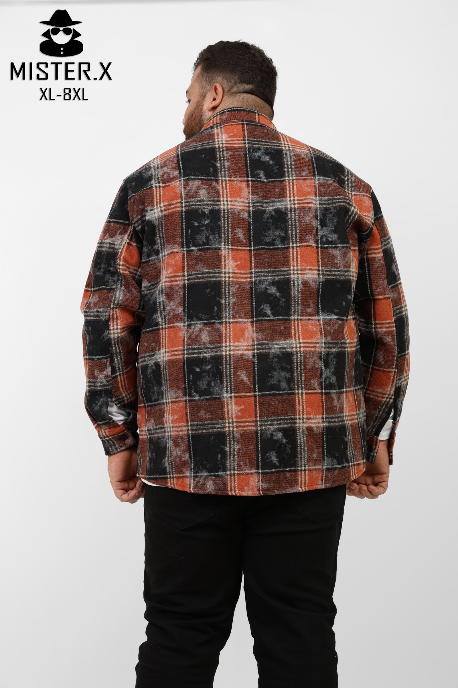 Checkered wool shirt 