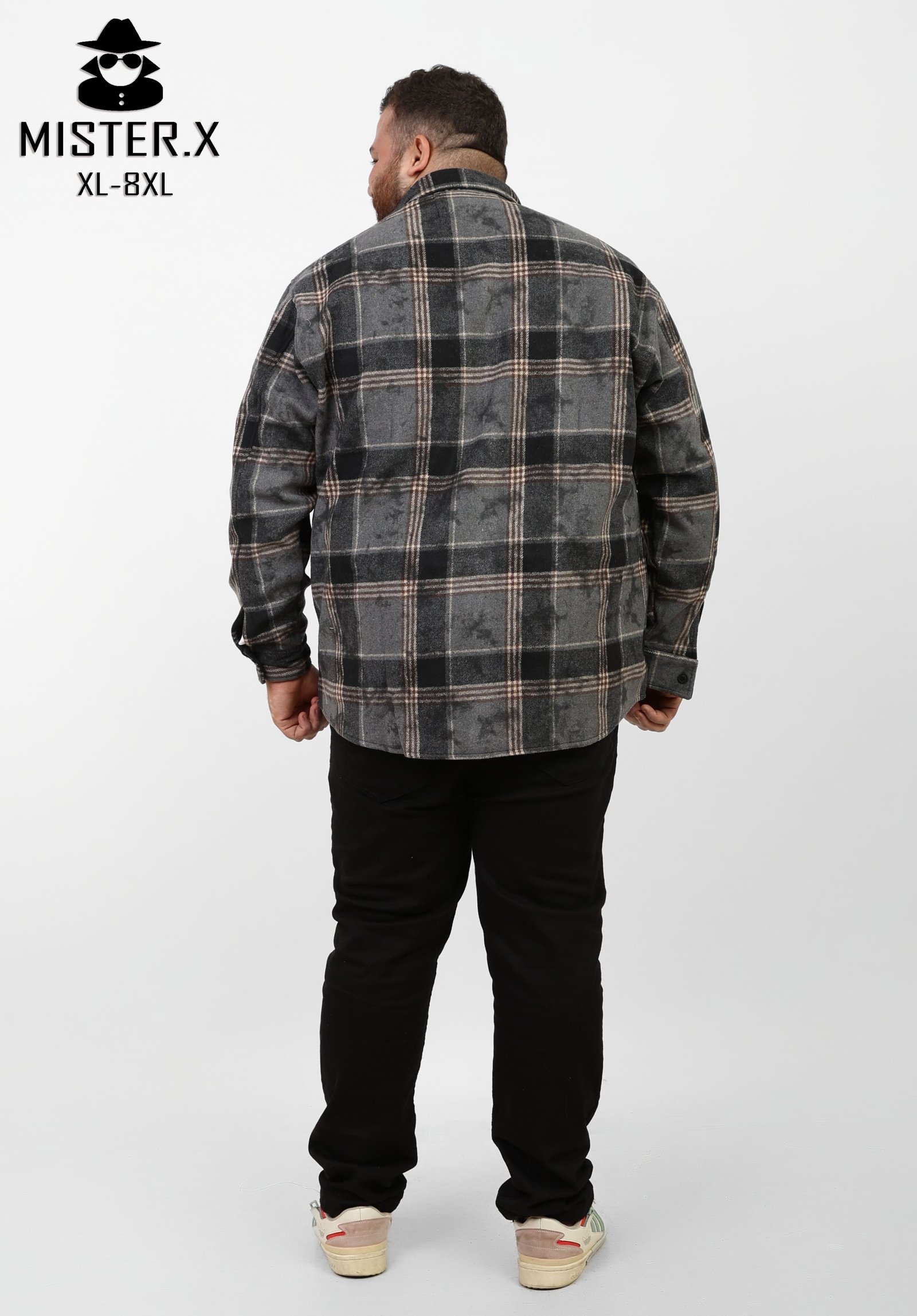 Checkered wool shirt 