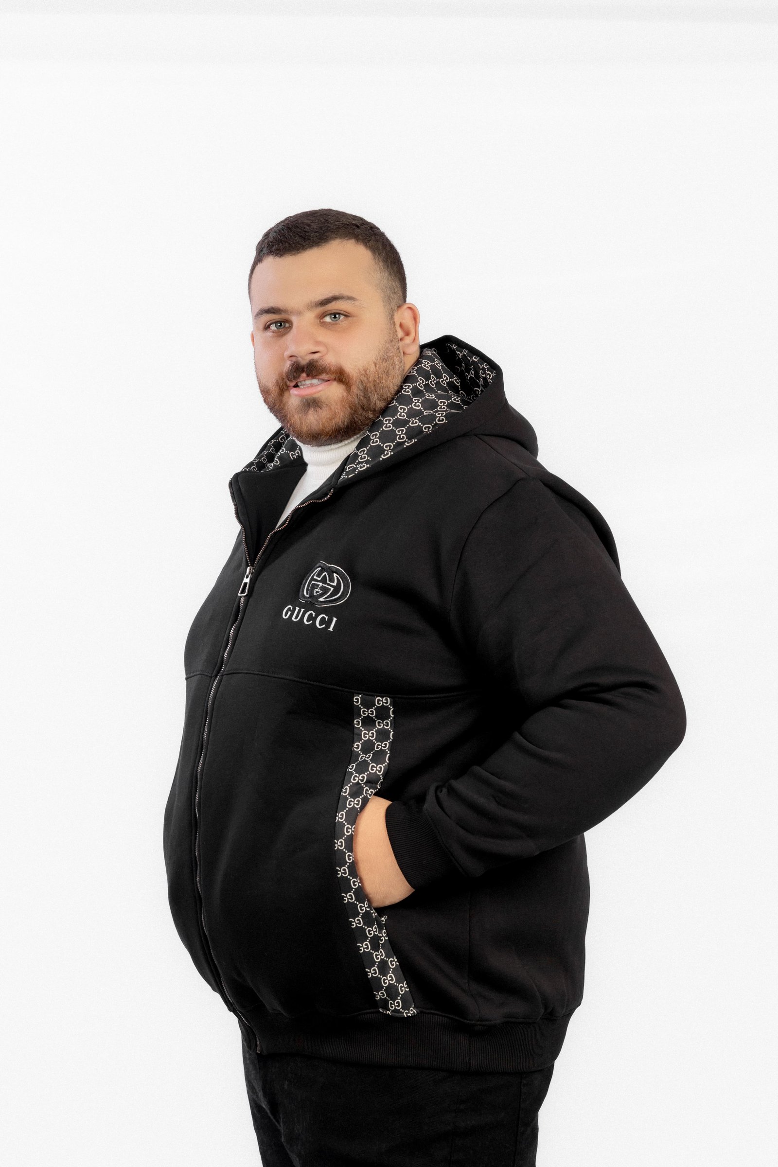 Gucci zip sweatshirt