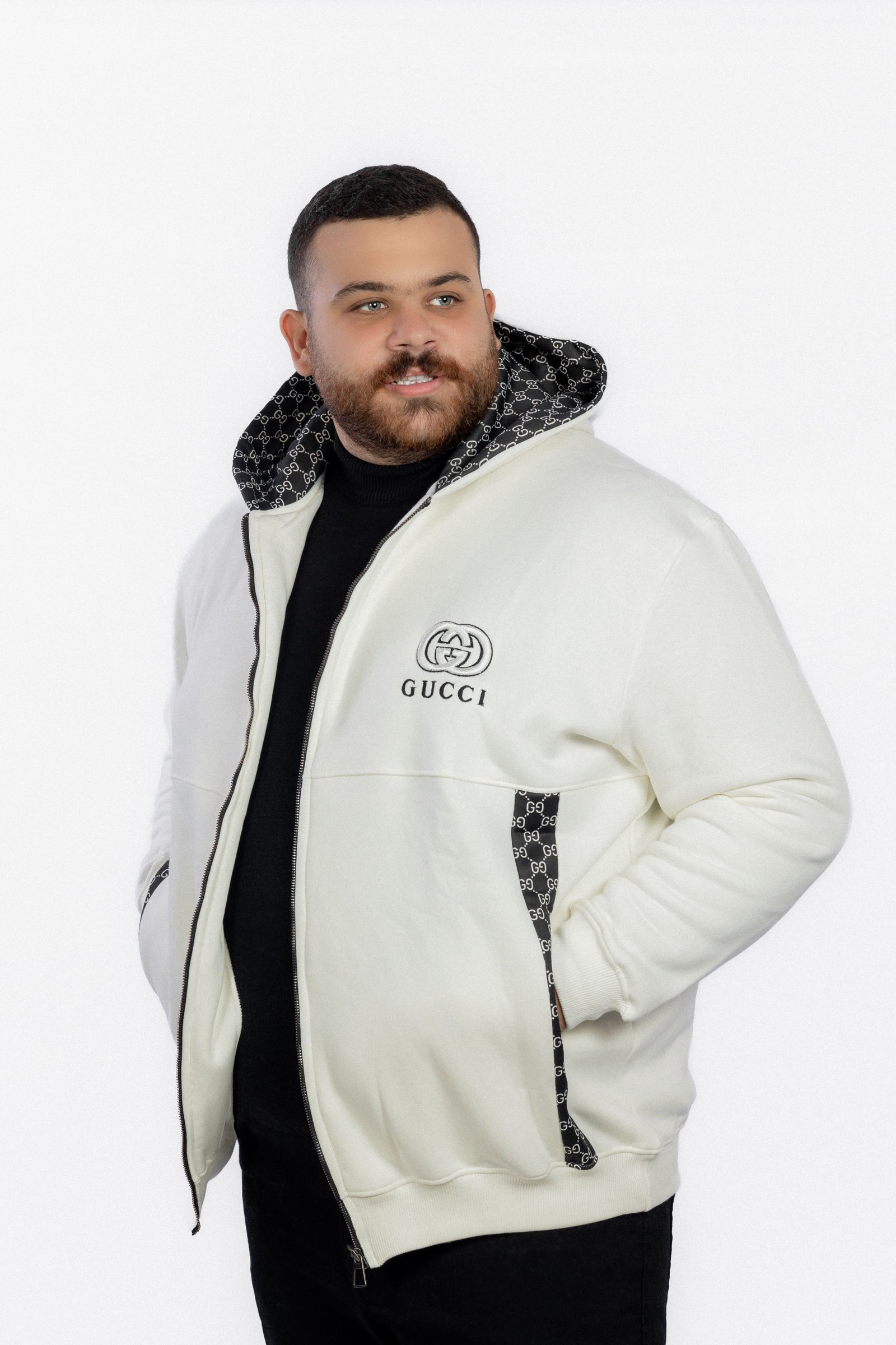 Gucci zip sweatshirt