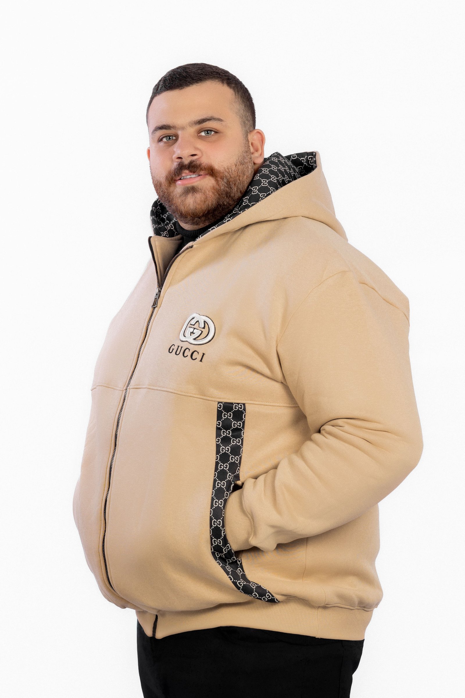 Gucci zip sweatshirt