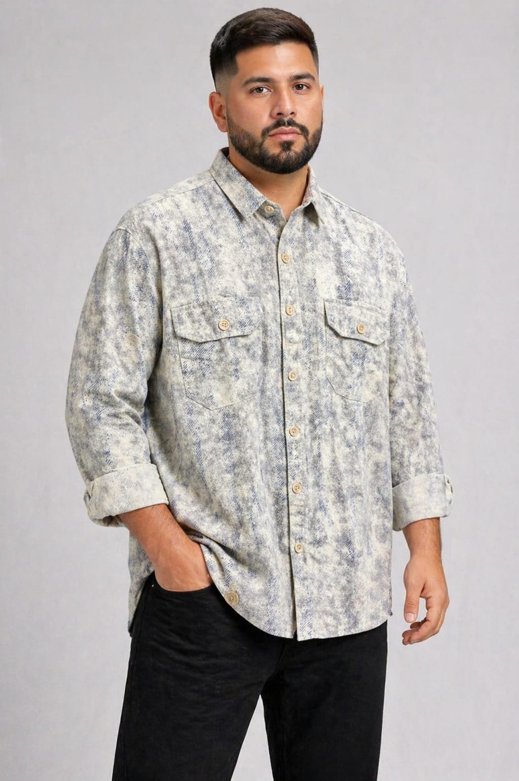 denim ice shirt 