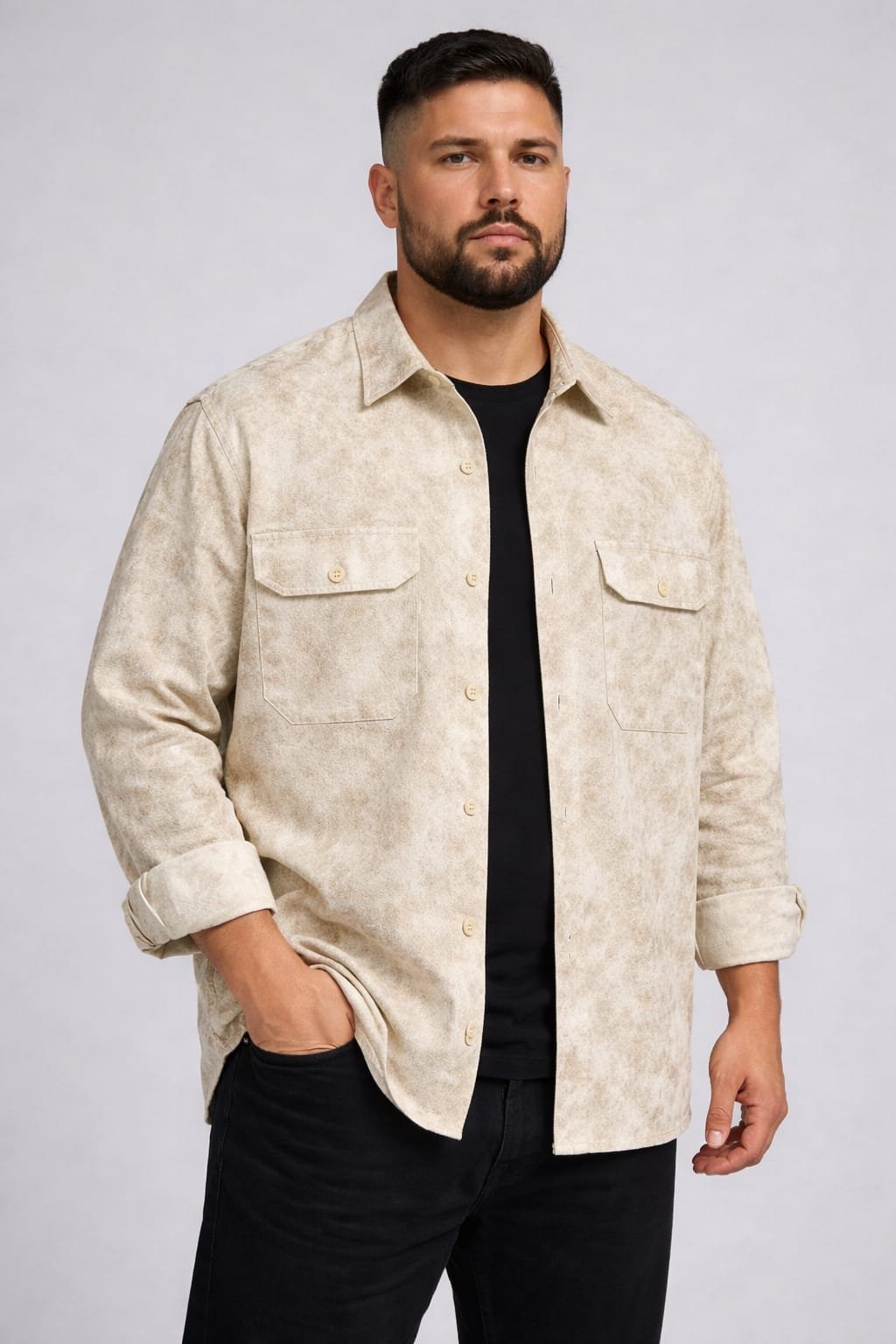 denim ice shirt 